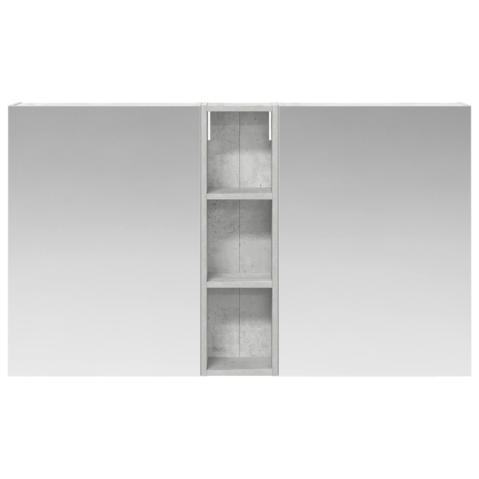 Set ormarića za kupaonicu s policom 3 pcs 120 x 14,5 x 70 cm