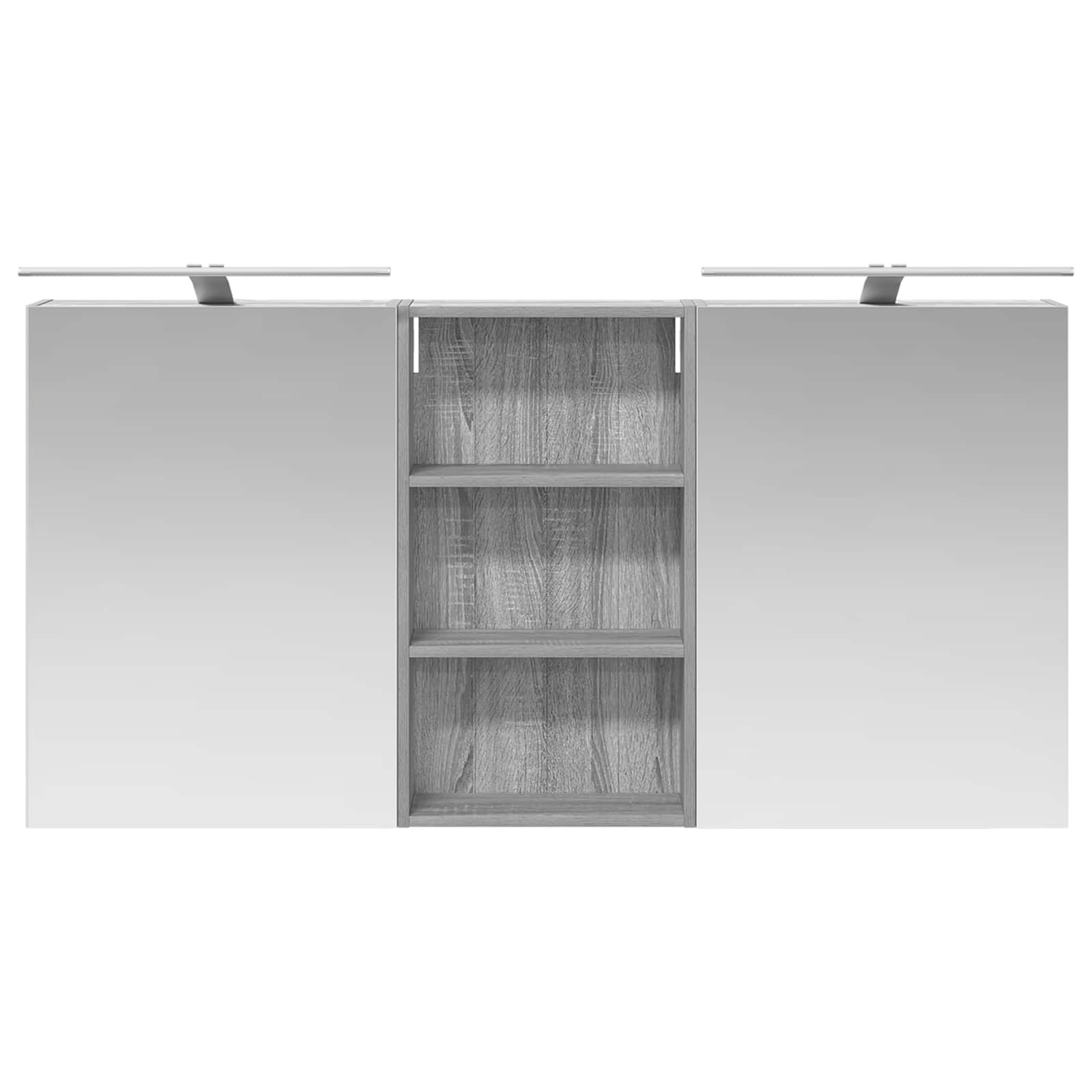 Set ormarića za kupaonicu 3 pcs 140 x 14,5 x 70 cm