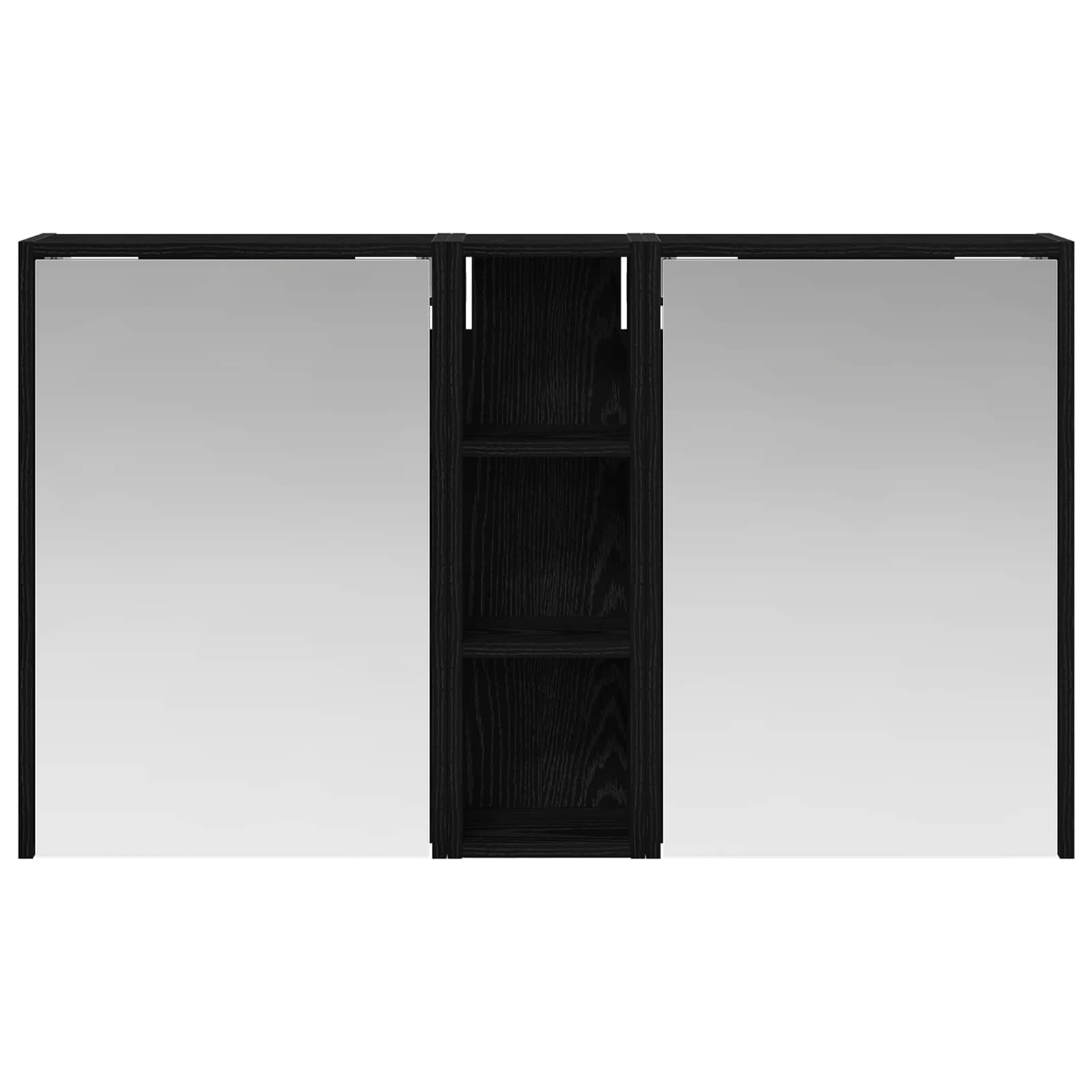 Set ormarića za kupaonicu 3 pcs 106 x 16 x 62,5 cm