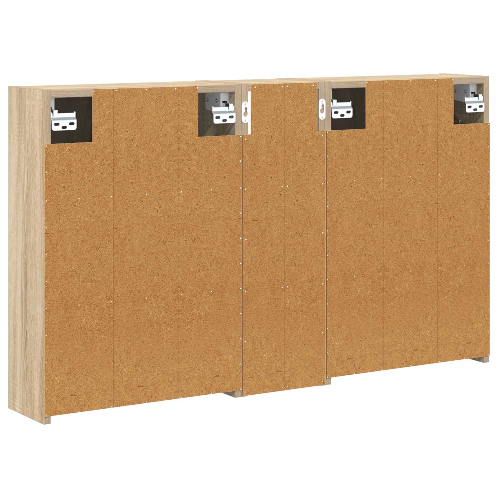 Set ormarića za kupaonicu 3 pcs 106 x 16 x 62,5 cm