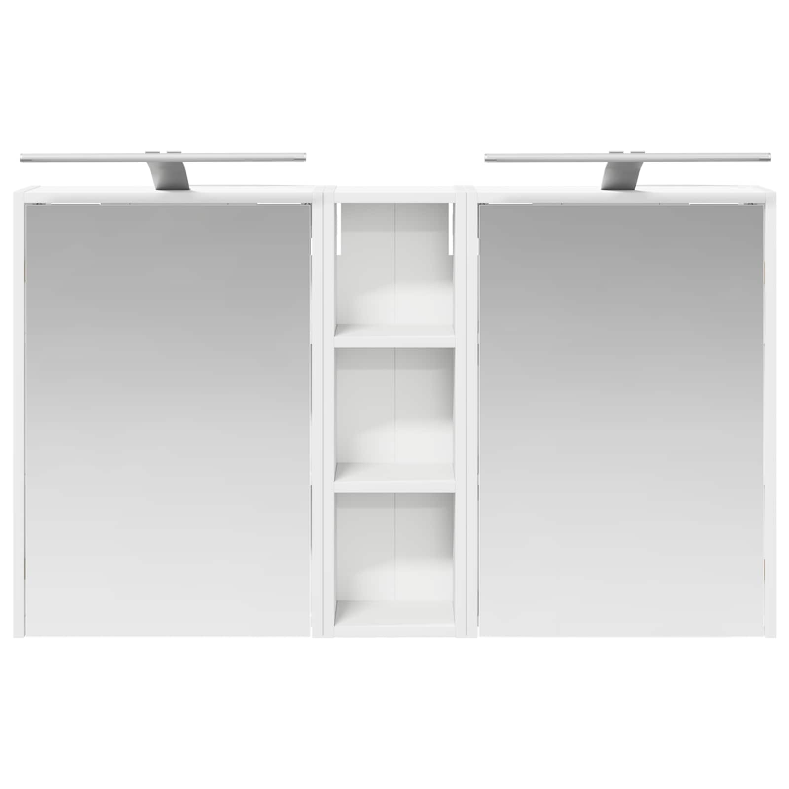 Set ormarića za kupaonicu 3 pcs 106 x 16 x 62,5 cm