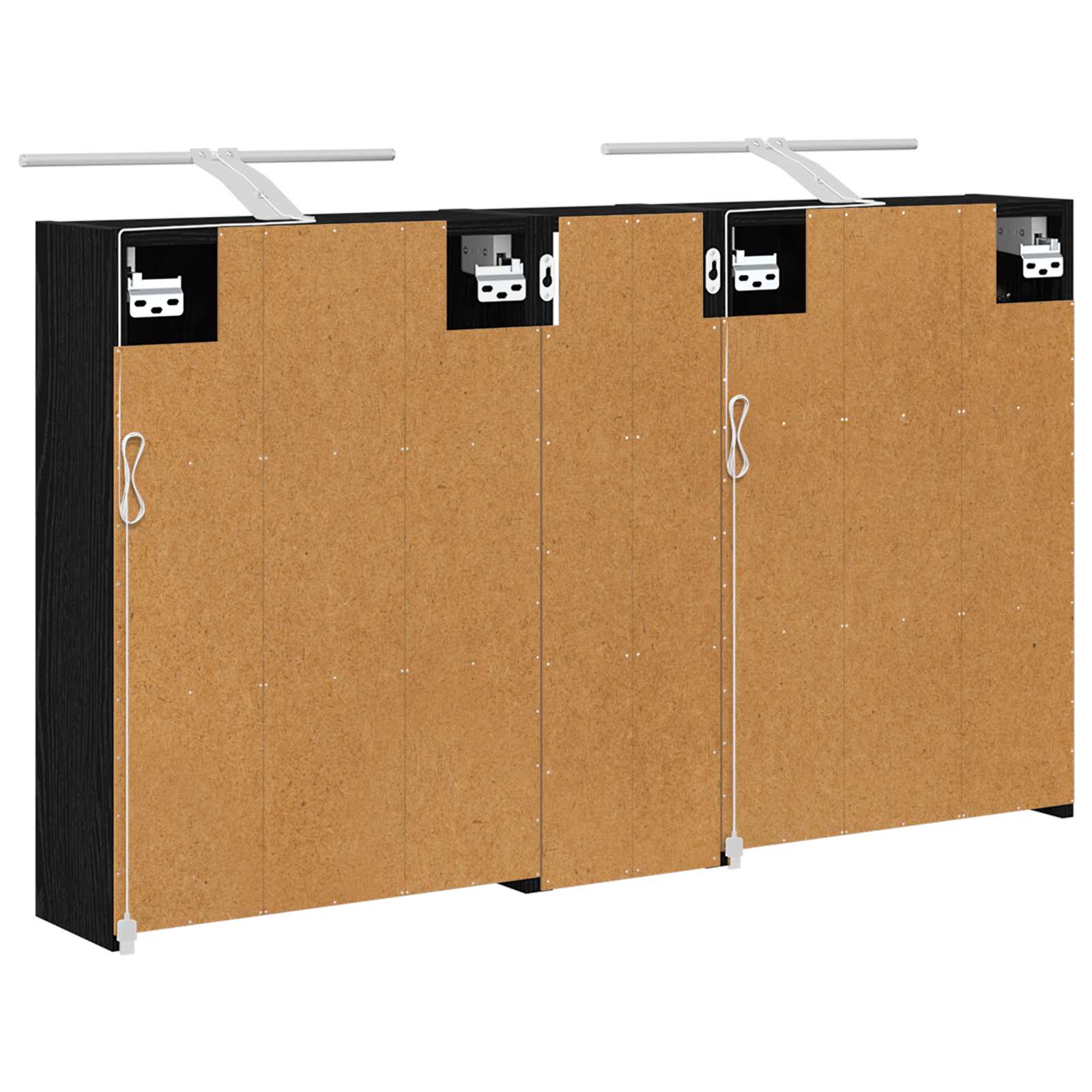 Set ormarića za kupaonicu 3 pcs 106 x 16 x 62,5 cm