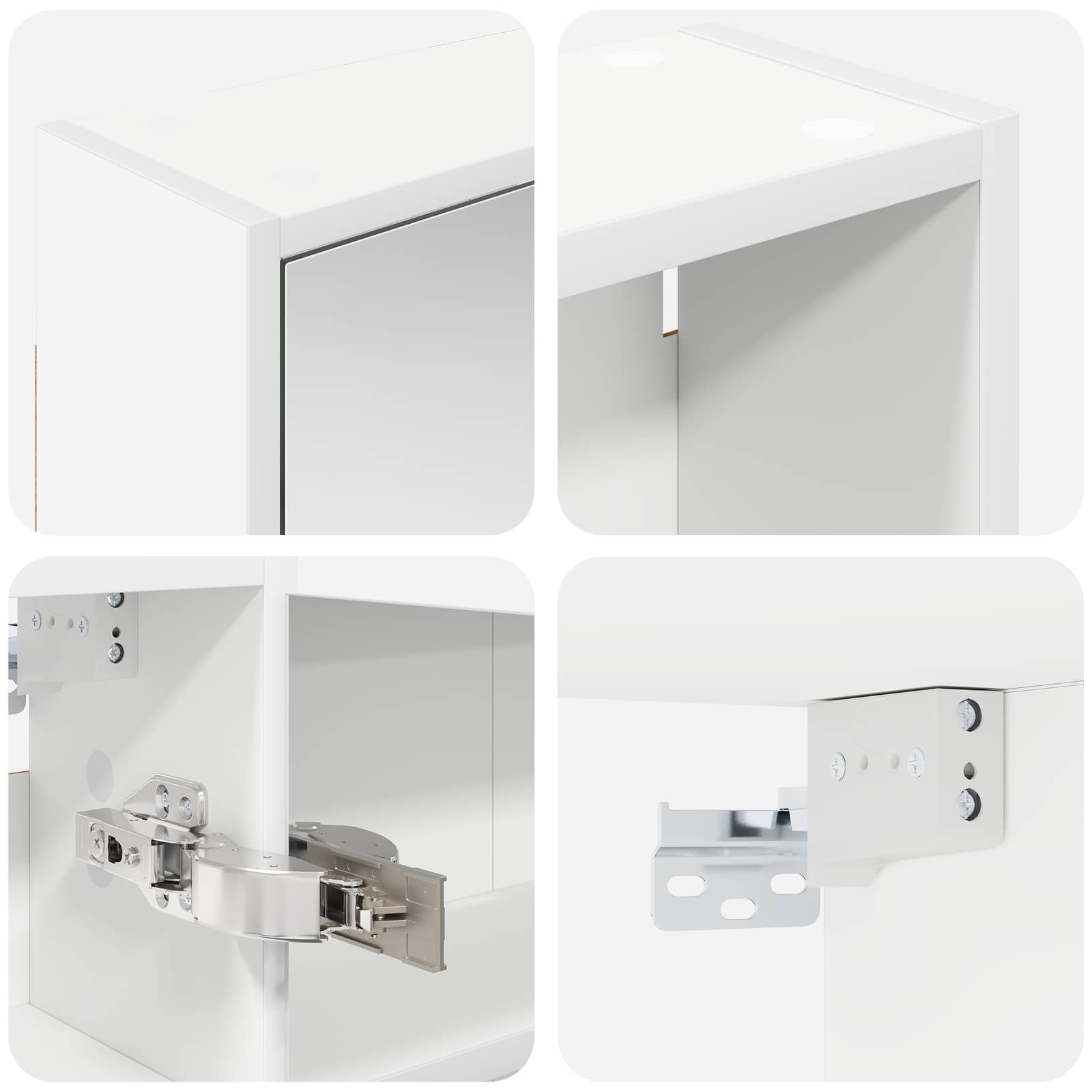 Set ormarića za kupaonicu 3 pcs 116 x 16 x 62,5 cm