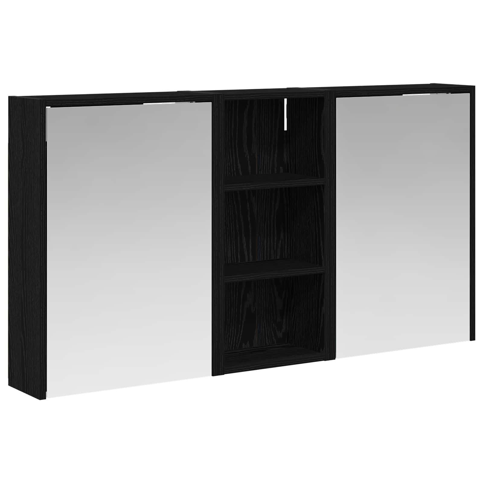 Set ormarića za kupaonicu 3 pcs 116 x 16 x 62,5 cm