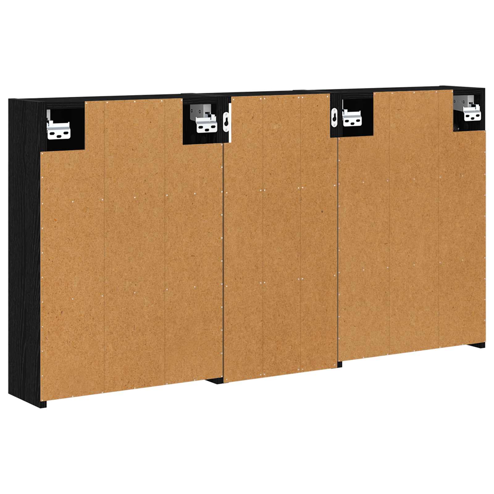 Set ormarića za kupaonicu 3 pcs 116 x 16 x 62,5 cm