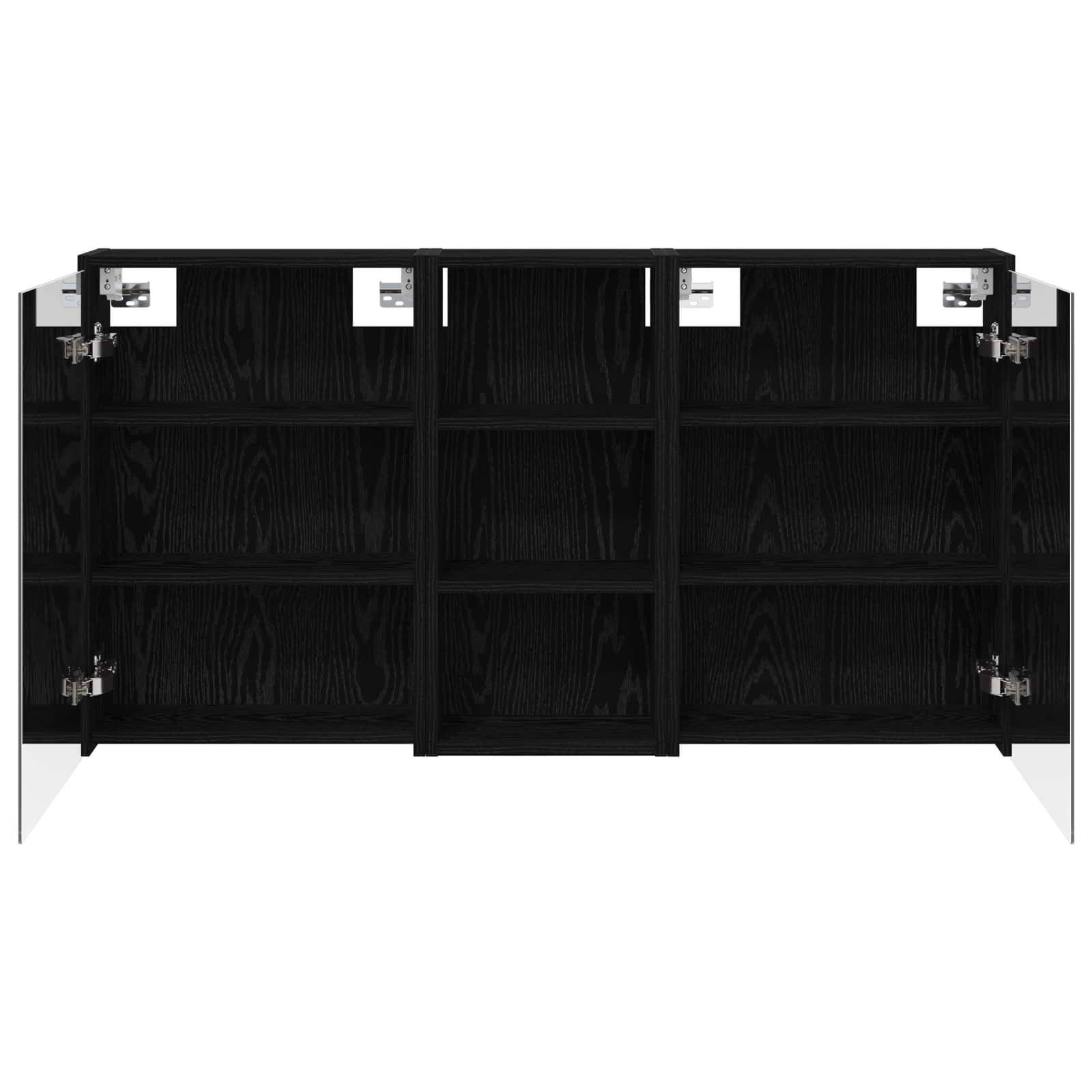 Set ormarića za kupaonicu 3 pcs 116 x 16 x 62,5 cm