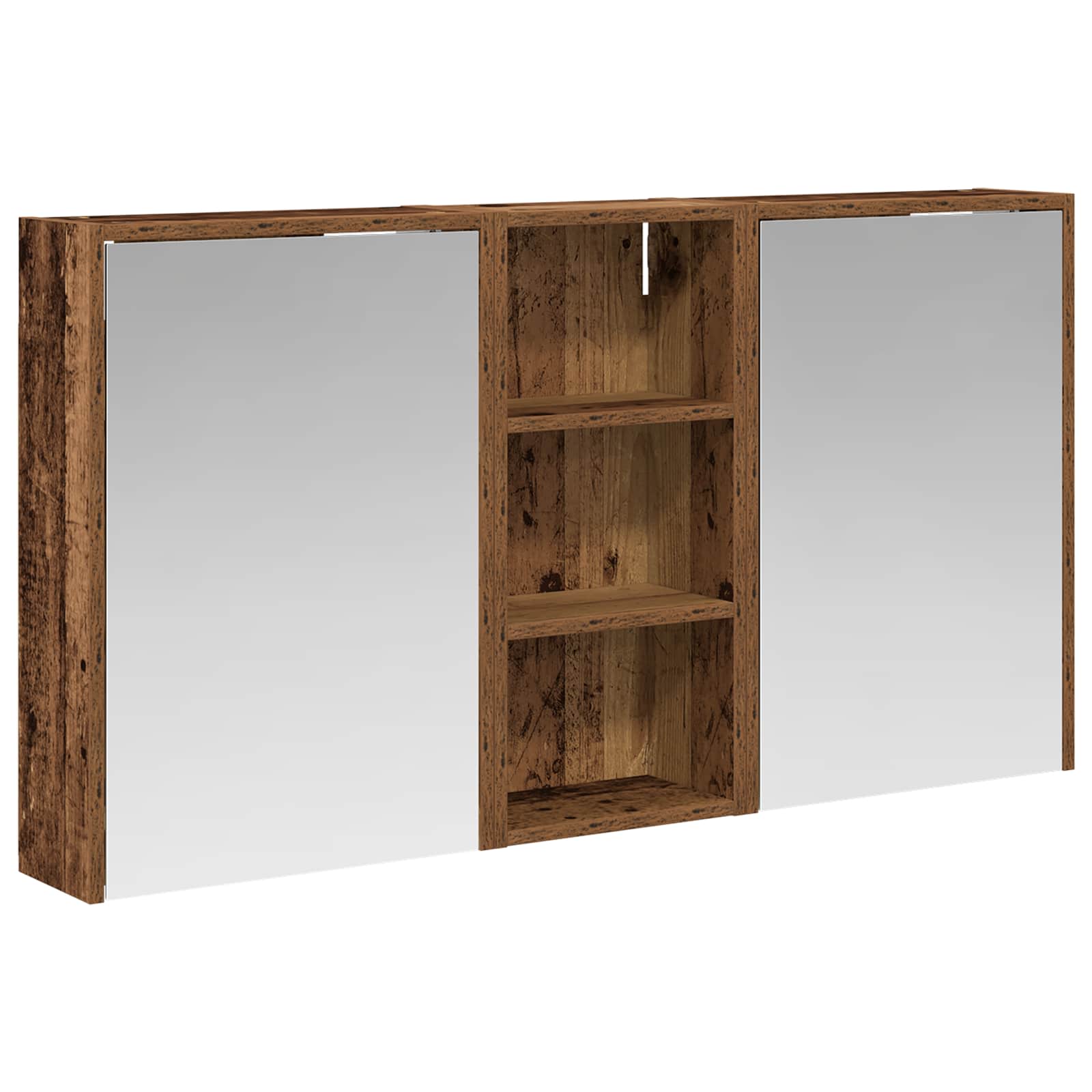 Set ormarića za kupaonicu 3 pcs 116 x 16 x 62,5 cm