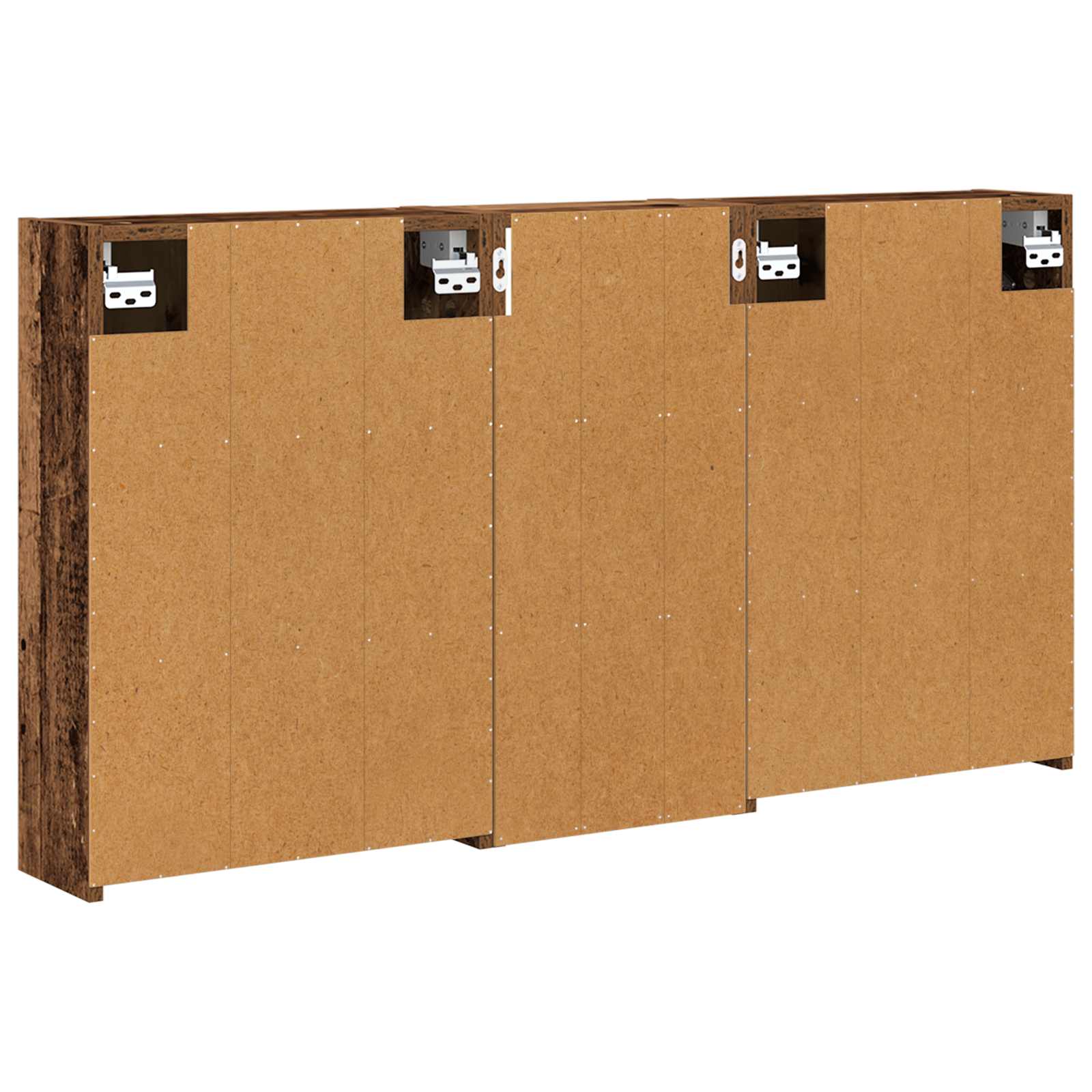Set ormarića za kupaonicu 3 pcs 116 x 16 x 62,5 cm