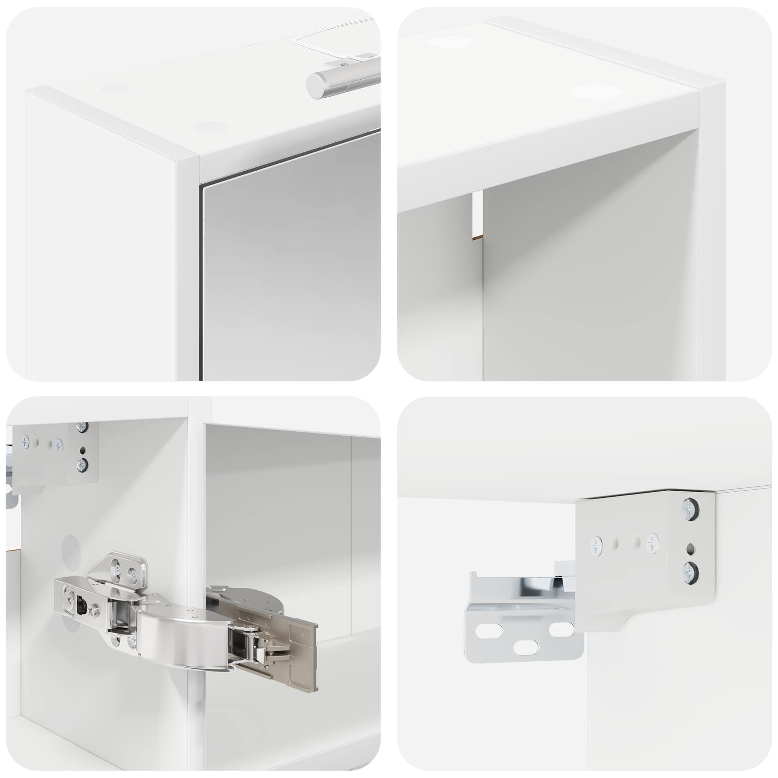 Set ormarića za kupaonicu 3 pcs 116 x 16 x 62,5 cm