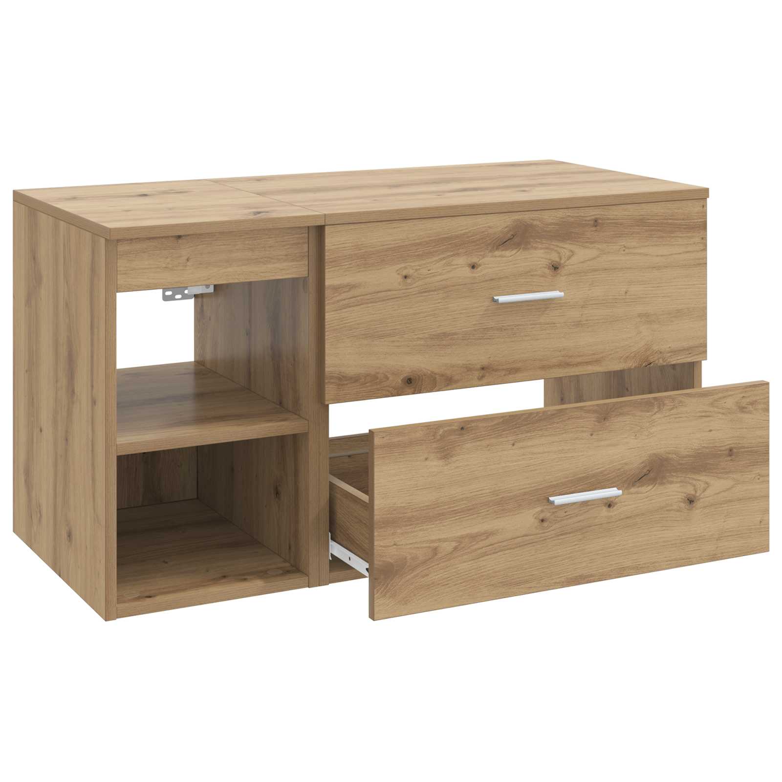 Set namještaja za kupaonicu 2 pcs Hrast artisan