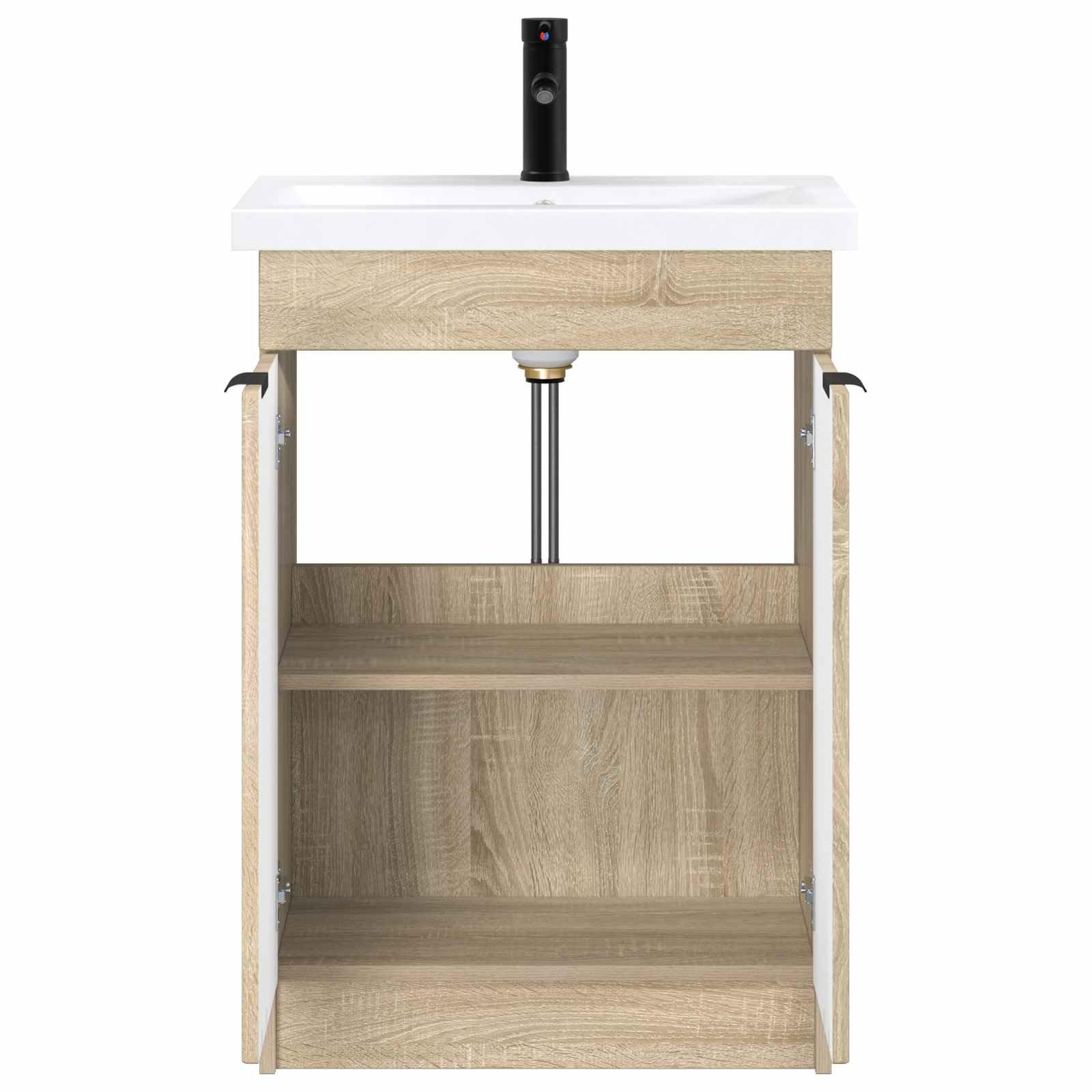 Set namještaja za kupaonicu Hrast sonoma 56 x 37,5 x 81 cm