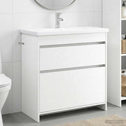 Set namještaja za kupaonicu Bijela 81 x 40 x 84,5 cm