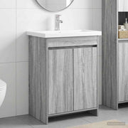 Set namještaja za kupaonicu Siva Sonoma 61 x 40 x 84,5 cm