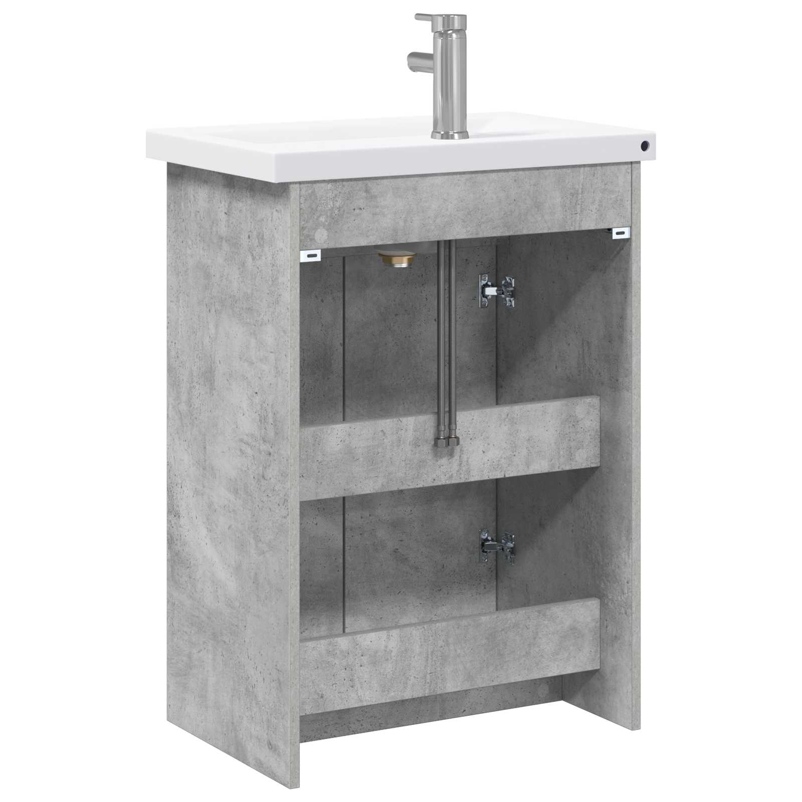Set namještaja za kupaonicu Betonska siva 81 x 40 x 84,5 cm