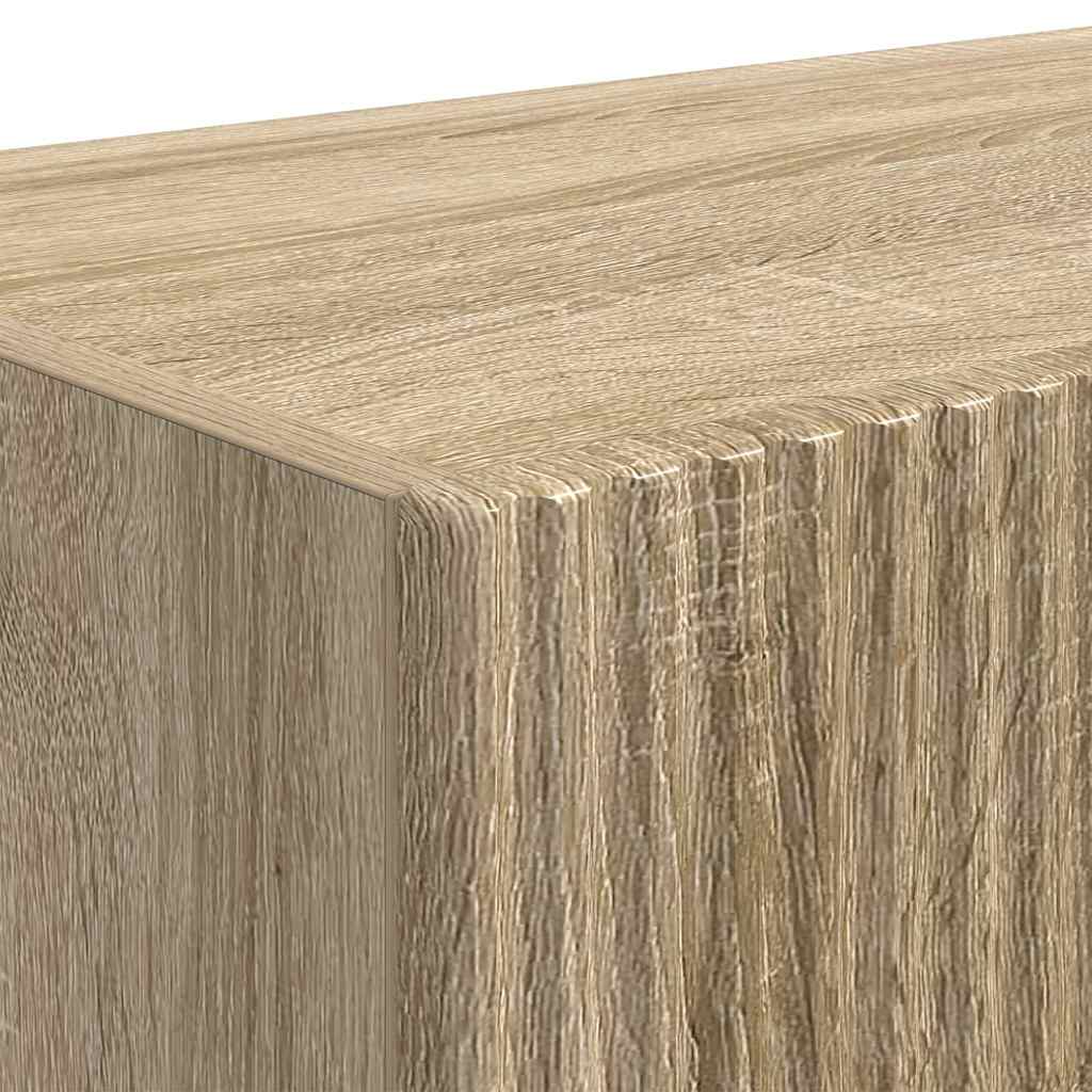 TV zidni ormar 2 pcs Sonoma 39 x 31 x 29,5 cm Konstruirano drvo