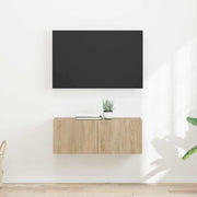 TV zidni ormar 2 pcs Sonoma 39 x 31 x 29,5 cm Konstruirano drvo