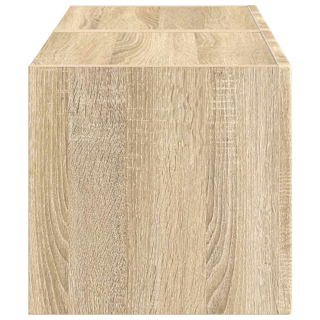 TV zidni ormar 2 pcs Sonoma 39 x 31 x 29,5 cm Konstruirano drvo
