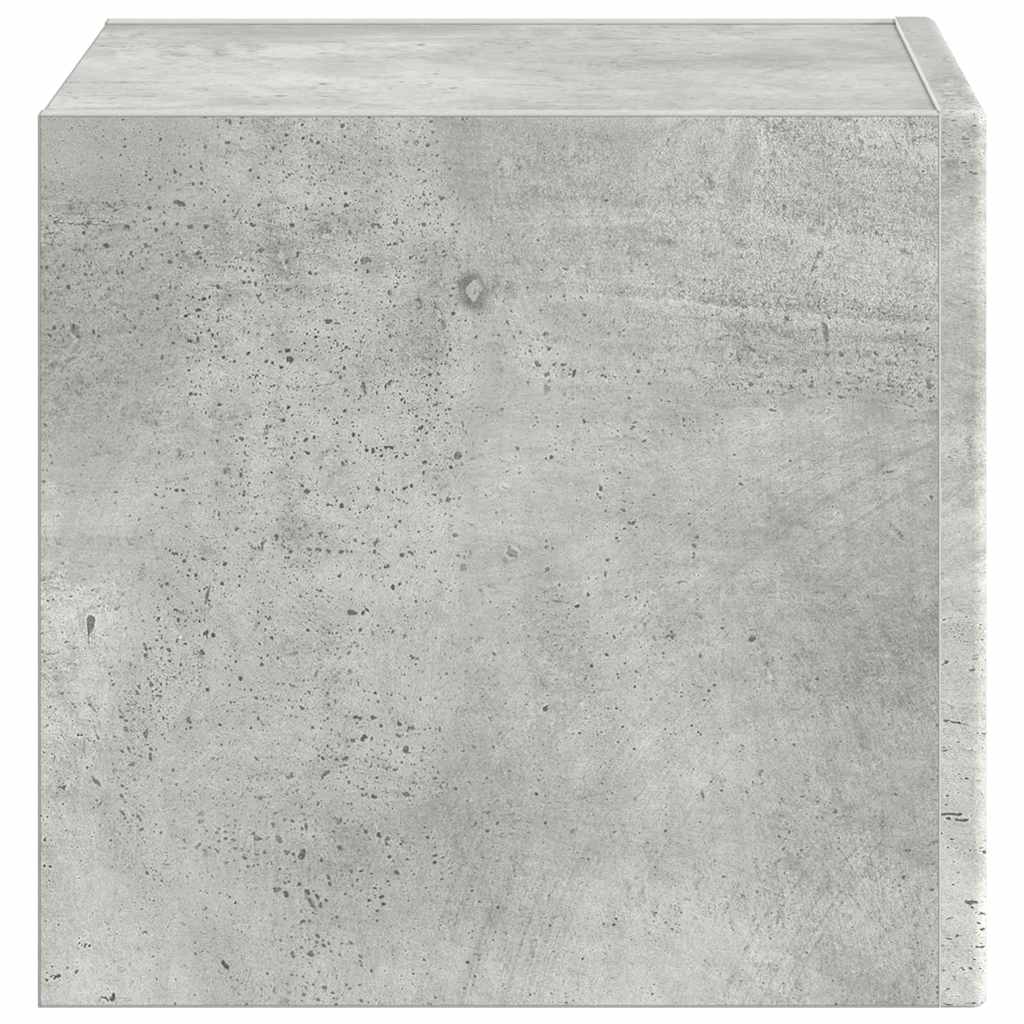 TV zidni ormar Zidne Beton 39 x 31 x 29,5 cm Konstruirano drvo