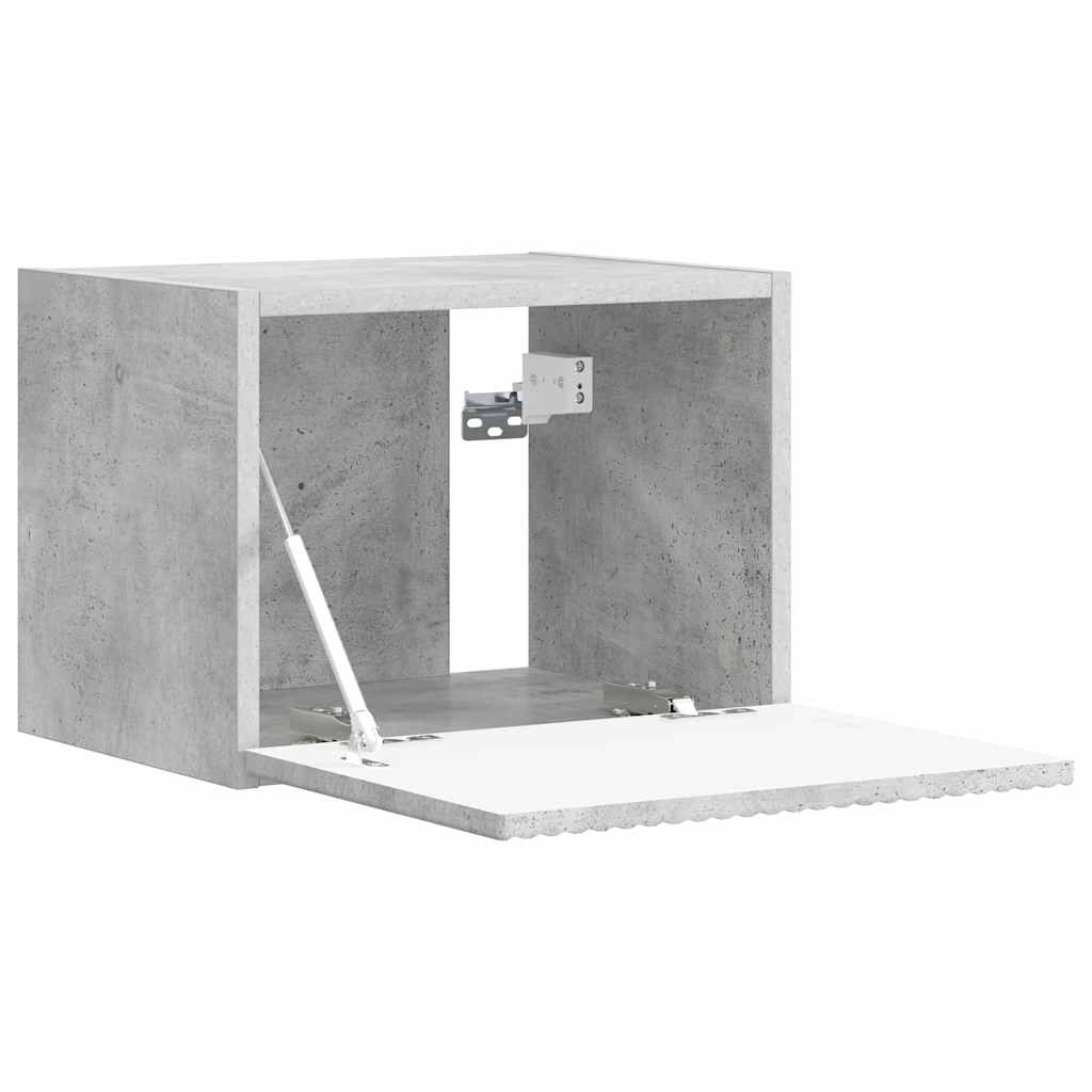 TV zidni ormar 2 pcs Beton 39 x 31 x 29,5 cm Konstruirano drvo