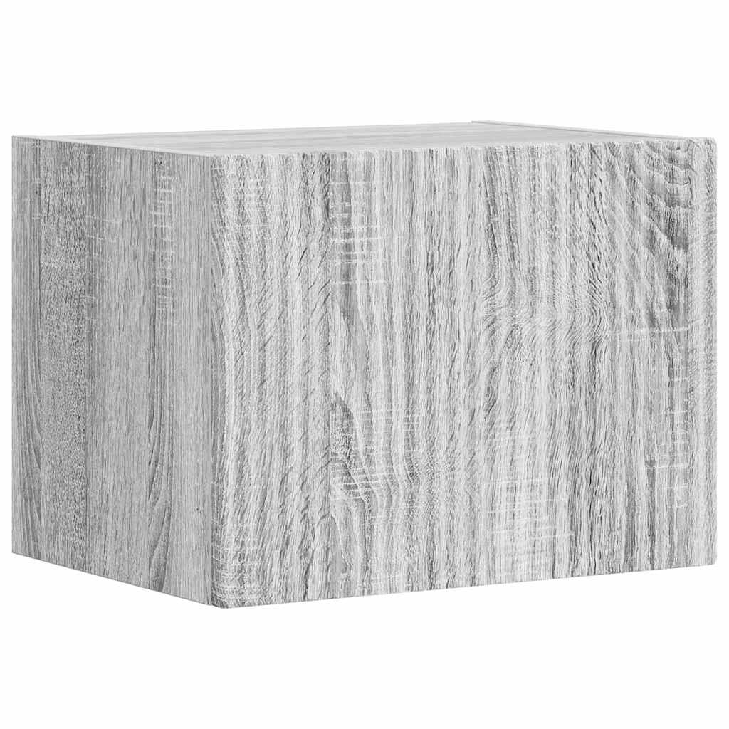 TV zidni ormar Siva Sonoma 39 x 31 x 29,5 cm Konstruirano drvo