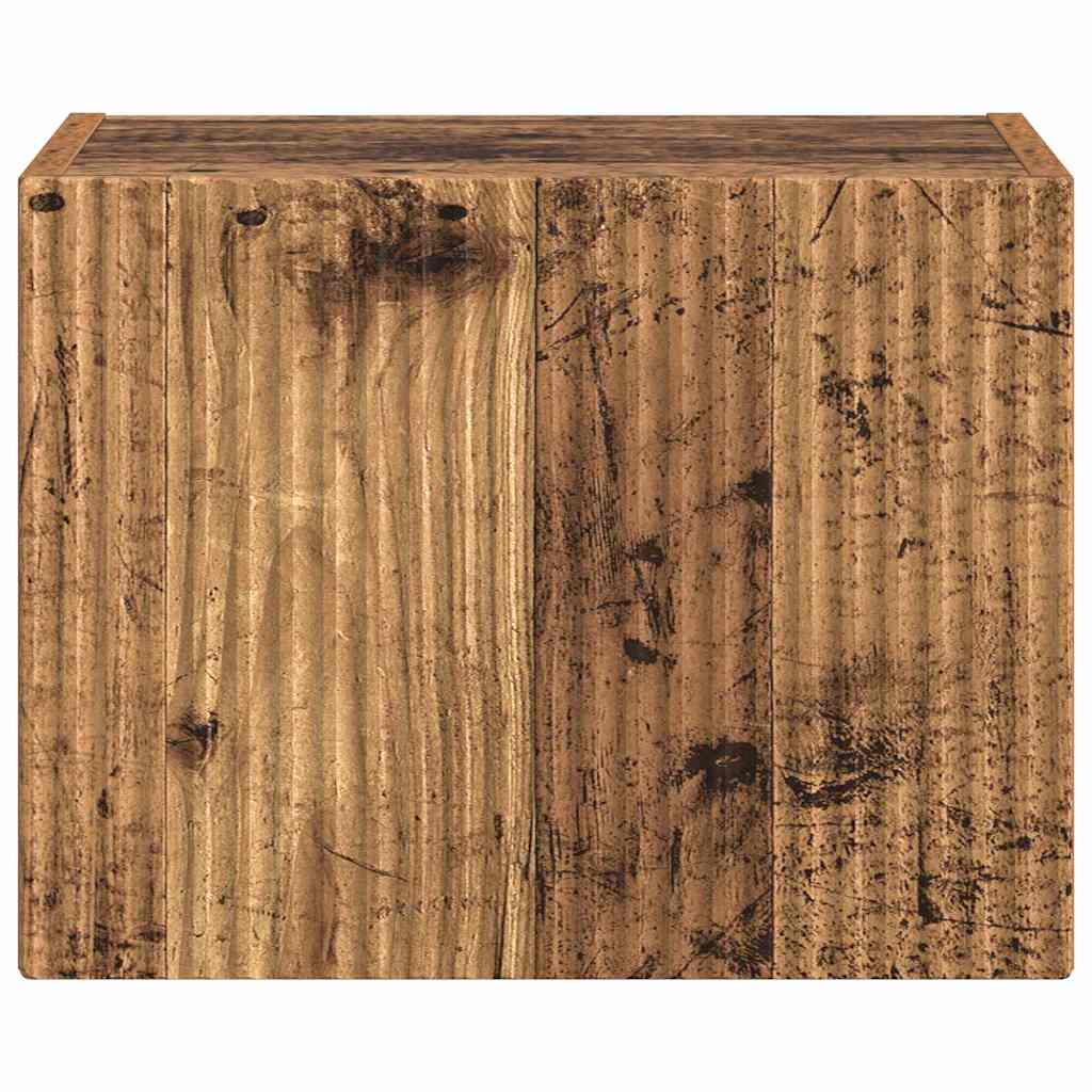 TV zidni ormar Staro drvo 39 x 31 x 29,5 cm Konstruirano drvo