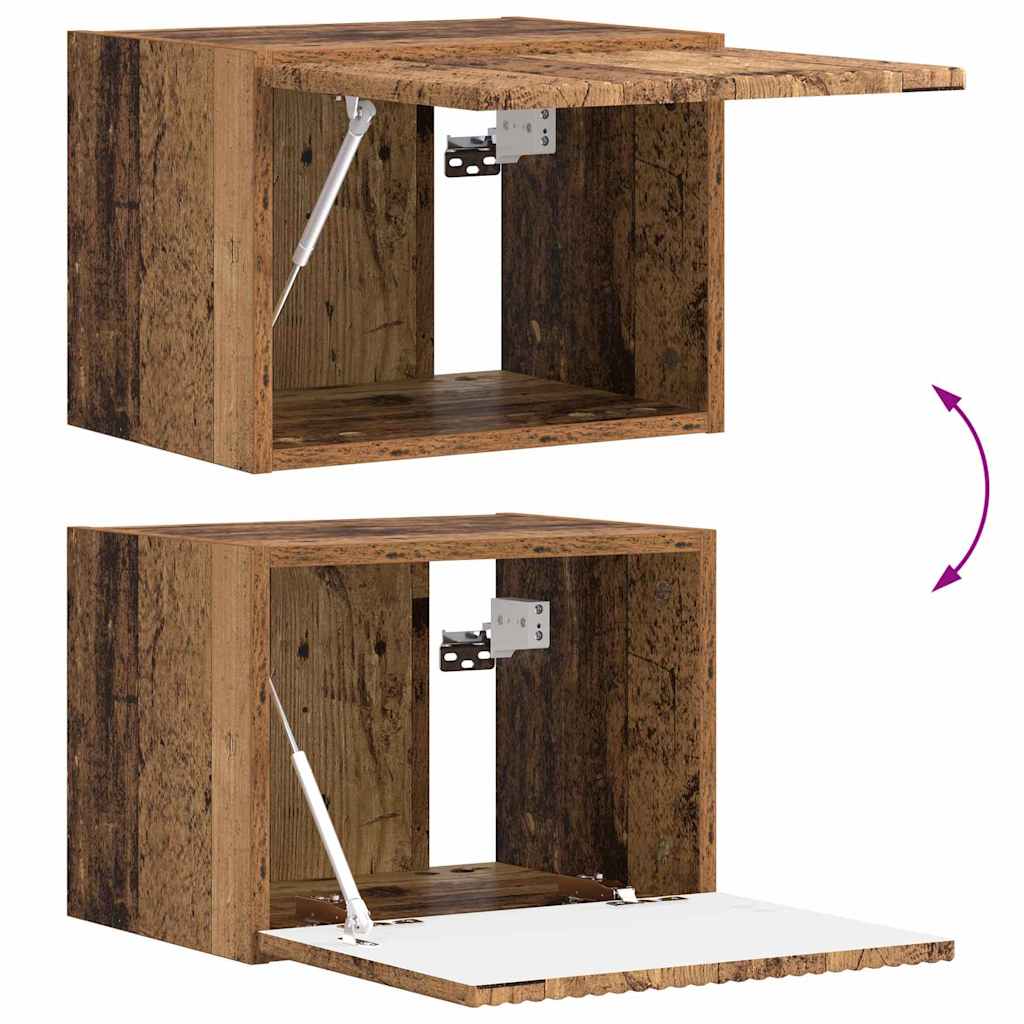 TV zidni ormar Staro drvo 39 x 31 x 29,5 cm Konstruirano drvo