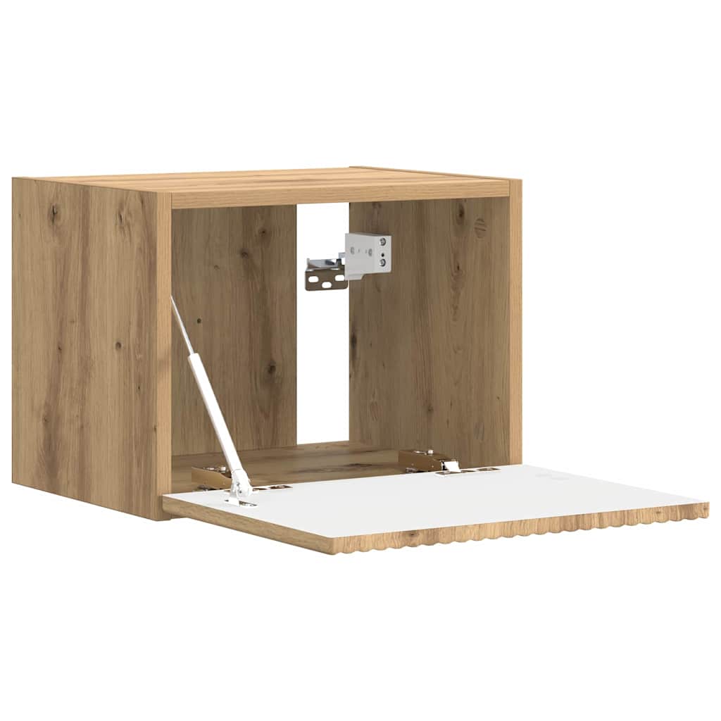 TV zidni ormar 2 pcs Umjetnička hrastovina 39 x 31 x 29,5 cm