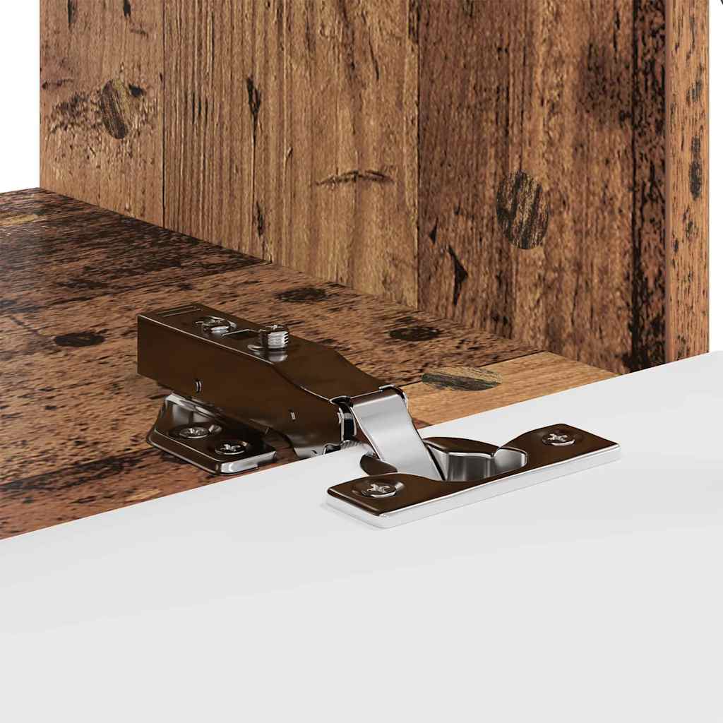 TV zidni ormar Zidne 2 pcs Staro drvo 60 x 31 x 29,5 cm