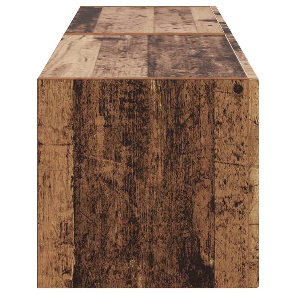 TV zidni ormar Zidne 2 pcs Staro drvo 60 x 31 x 29,5 cm