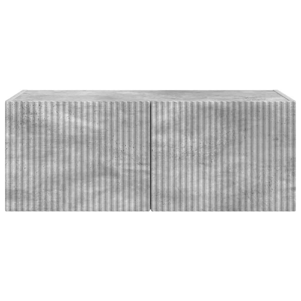 TV zidni ormar Beton 78,5 x 31 x 29,5 cm Konstruirano drvo