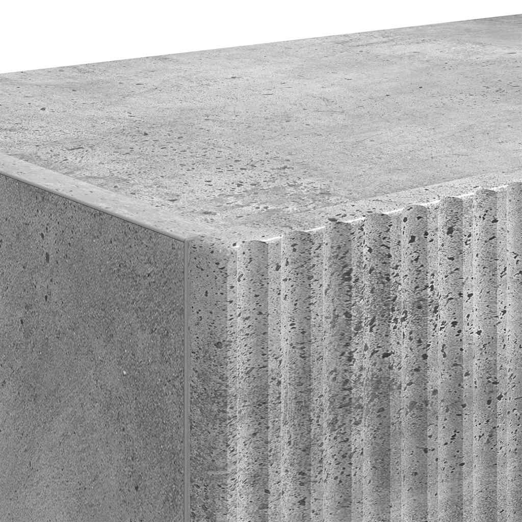 TV zidni ormar Zidne 2 pcs Beton 78,5 x 31 x 29,5 cm