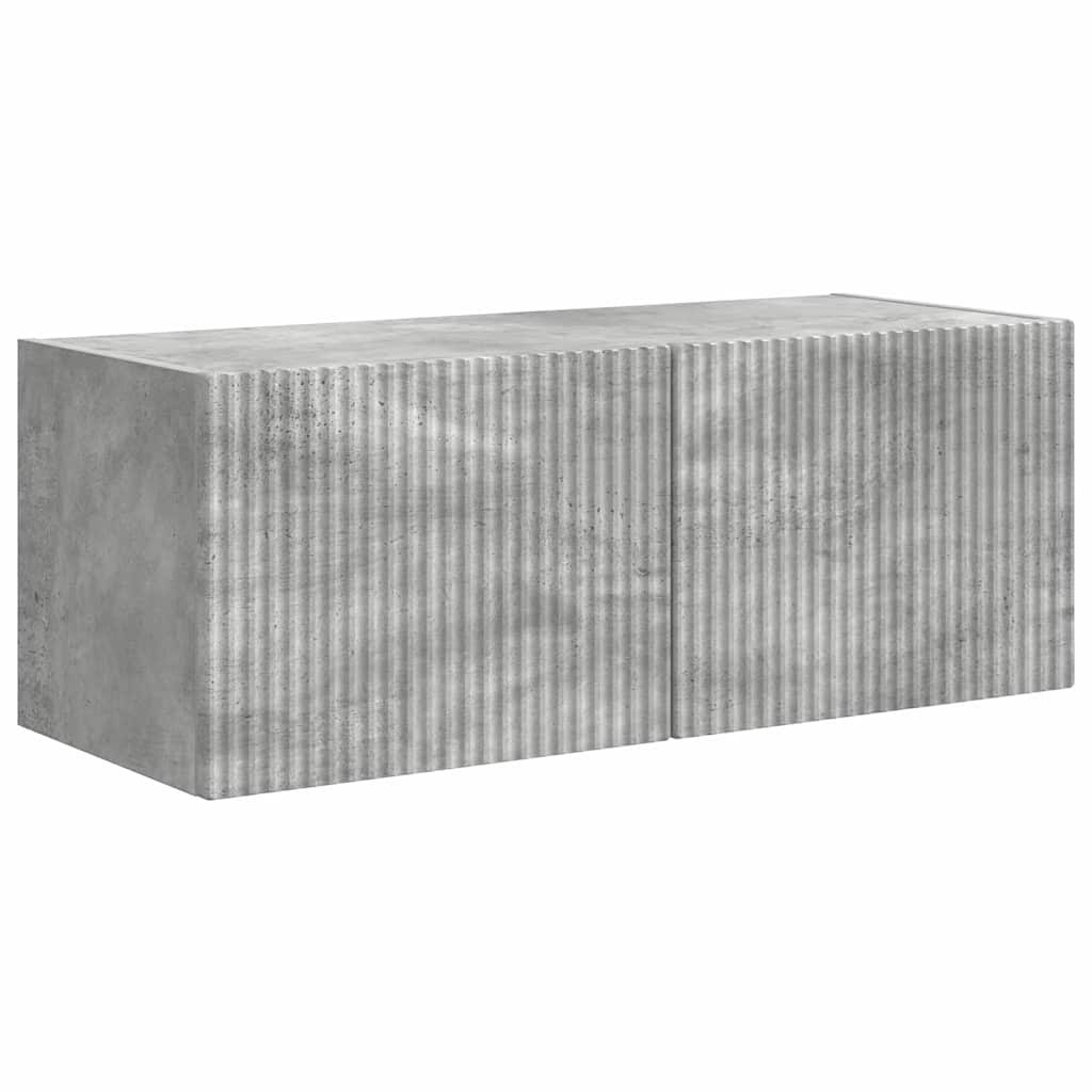 TV zidni ormar Zidne 2 pcs Beton 78,5 x 31 x 29,5 cm