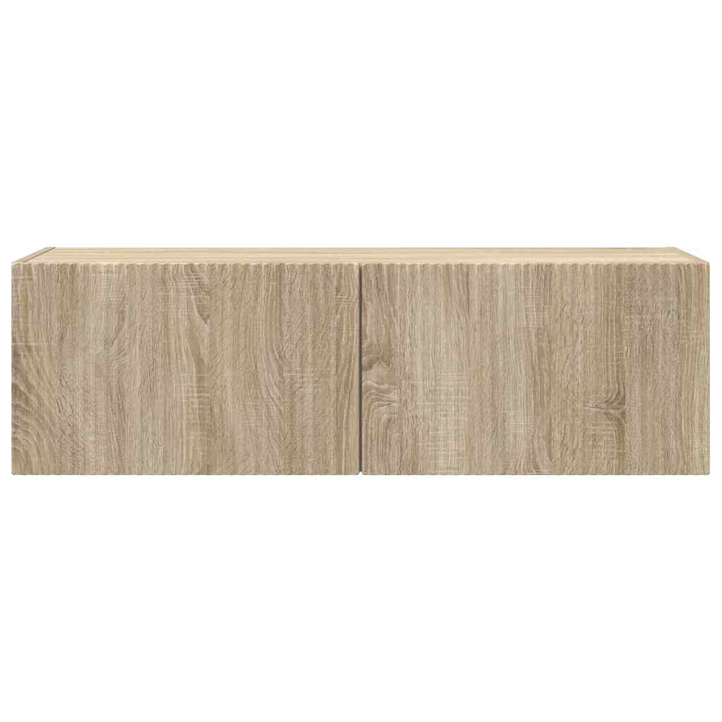 TV zidni ormar Zidne Sonoma 98 x 31 x 29,5 cm Konstruirano drvo