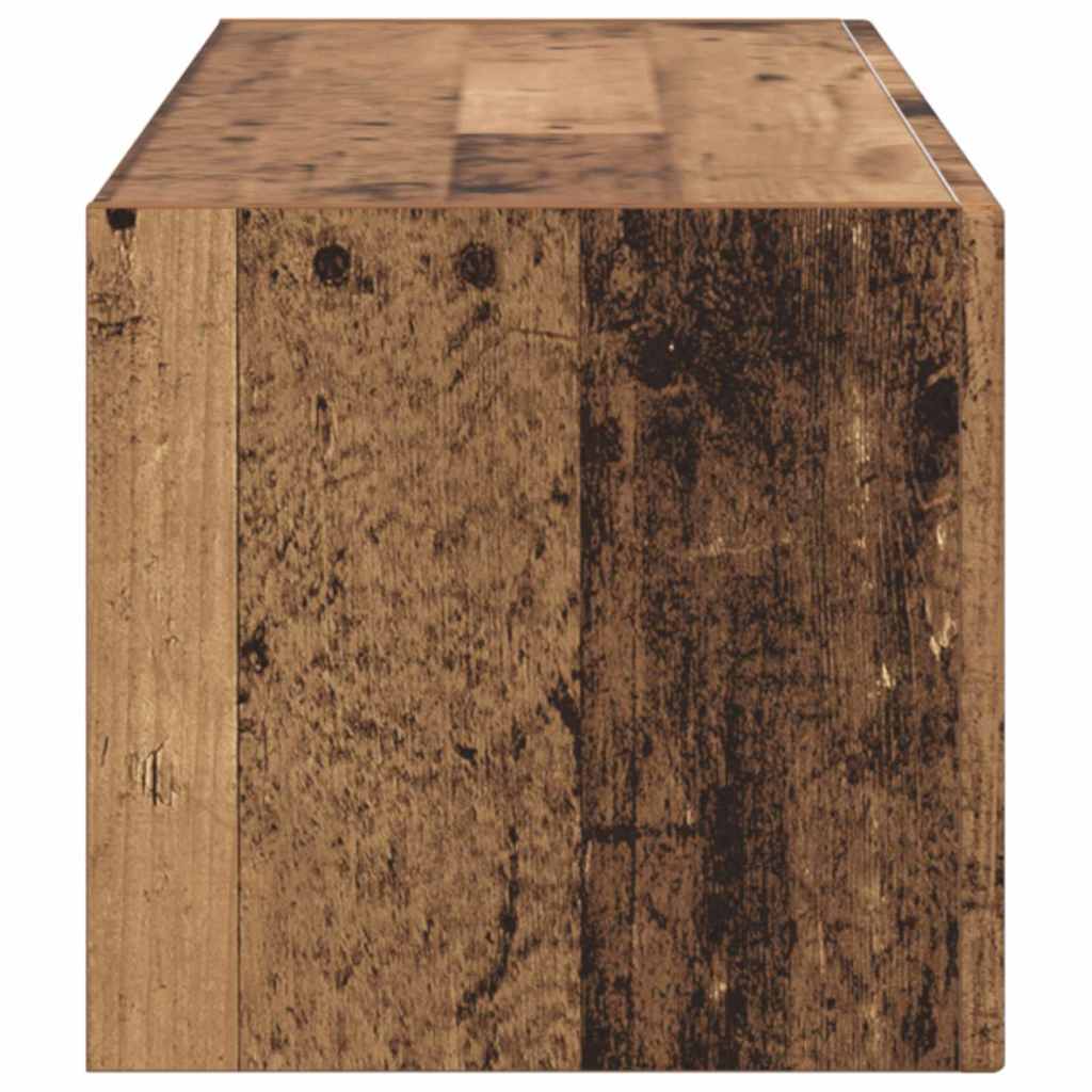 TV zidni ormar Staro drvo 98 x 31 x 29,5 cm Konstruirano drvo