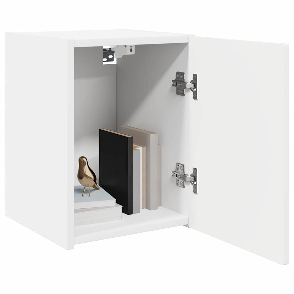 TV zidni ormar Zidne Bijelo 30 x 31 x 40 cm Konstruirano drvo