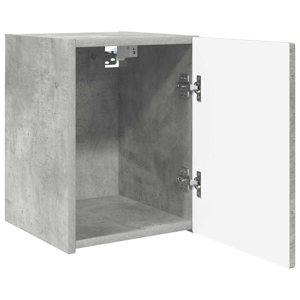 TV zidni ormar Zidne Beton 30 x 31 x 40 cm Konstruirano drvo