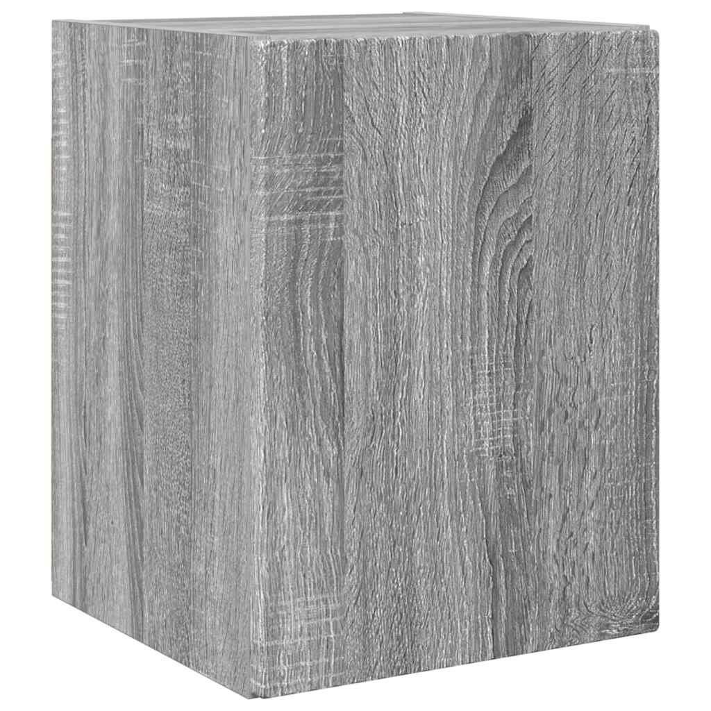 TV zidni ormar Siva Sonoma 30 x 31 x 40 cm Konstruirano drvo