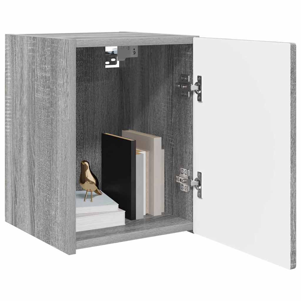 TV zidni ormar Siva Sonoma 30 x 31 x 40 cm Konstruirano drvo