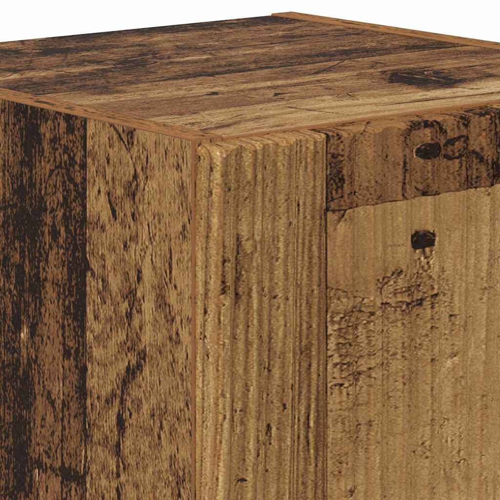 TV zidni ormar Zidne 2 pcs Staro drvo 30 x 31 x 40 cm