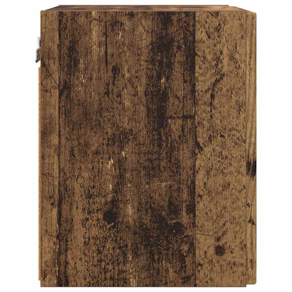TV zidni ormar Zidne 2 pcs Staro drvo 30 x 31 x 40 cm