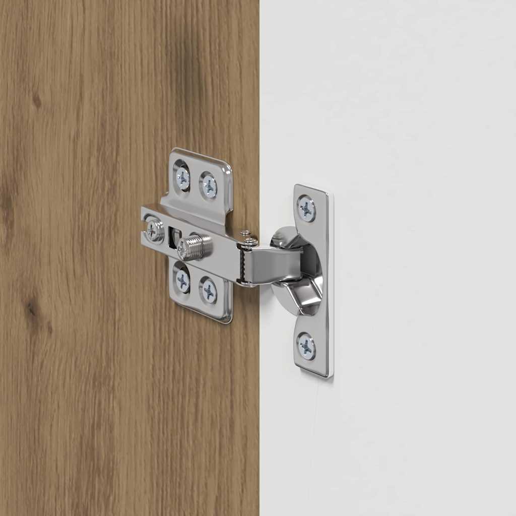 TV zidni ormar 2 pcs Umjetnička hrastovina 30 x 31 x 40 cm