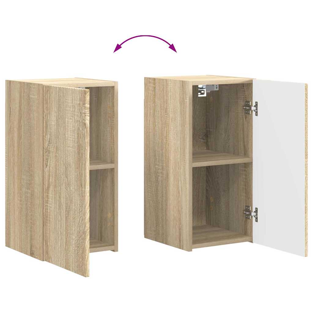 TV zidni ormar Zidne Sonoma 30 x 31 x 60 cm Konstruirano drvo