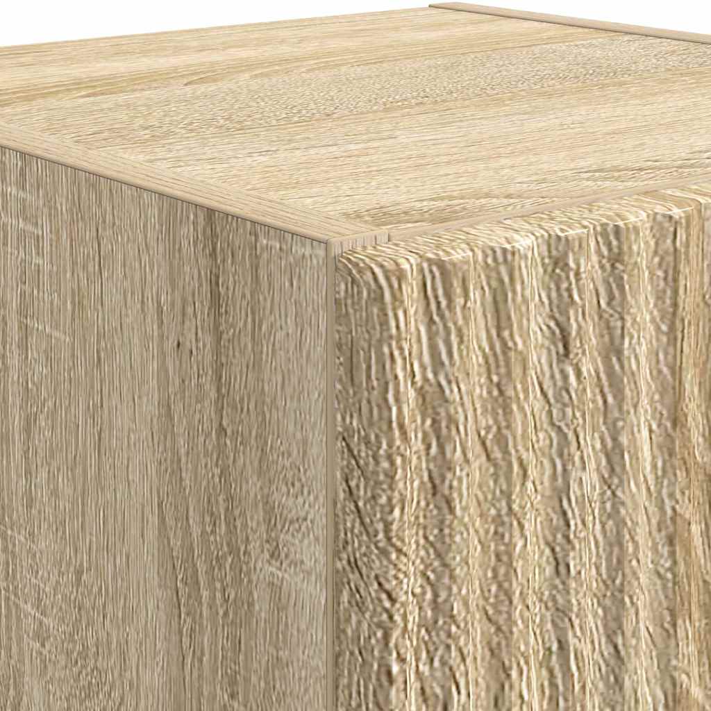 TV zidni ormar 2 pcs Sonoma 30 x 31 x 60 cm Konstruirano drvo