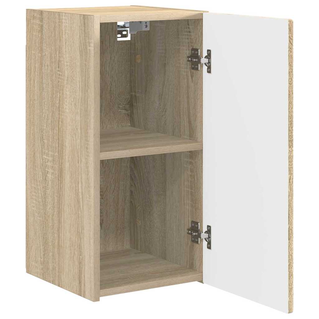TV zidni ormar 2 pcs Sonoma 30 x 31 x 60 cm Konstruirano drvo