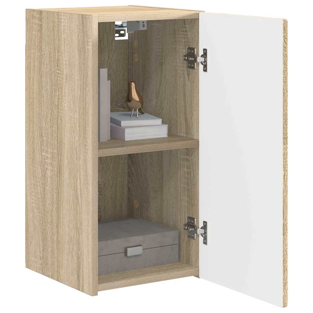 TV zidni ormar 2 pcs Sonoma 30 x 31 x 60 cm Konstruirano drvo