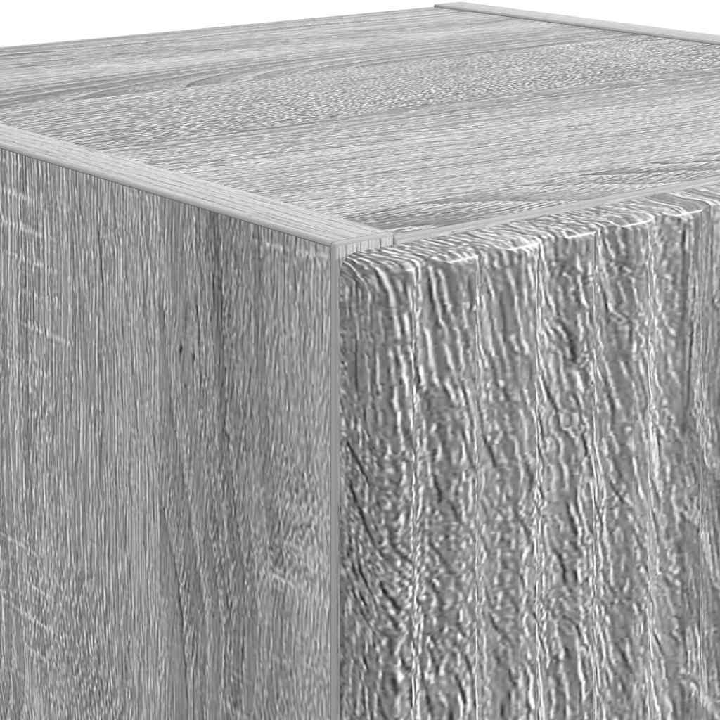 TV zidni ormar Siva Sonoma 30 x 31 x 60 cm Konstruirano drvo
