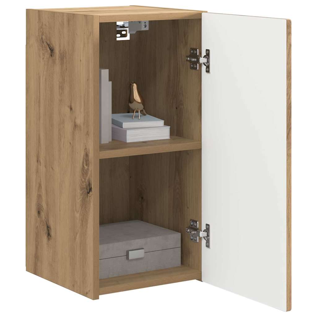TV zidni ormar 2 pcs Umjetnička hrastovina 30 x 31 x 60 cm