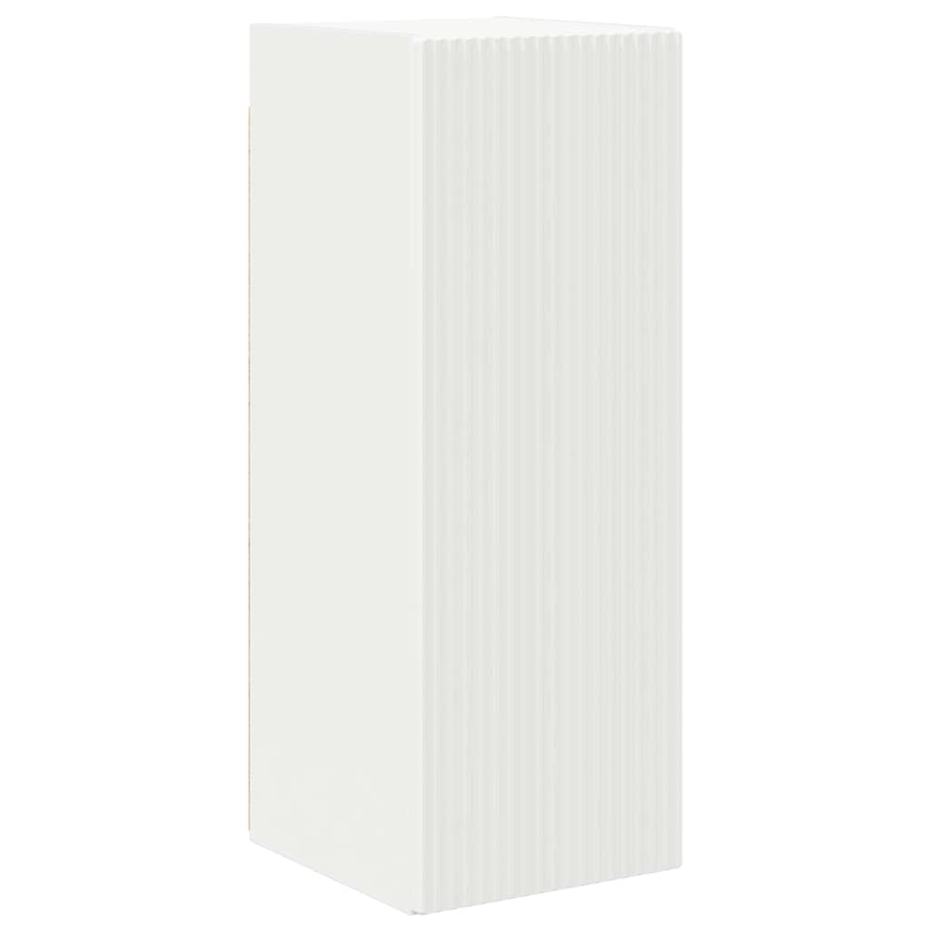 TV zidni ormar 2 pcs Bijelo 30 x 31 x 80 cm Konstruirano drvo