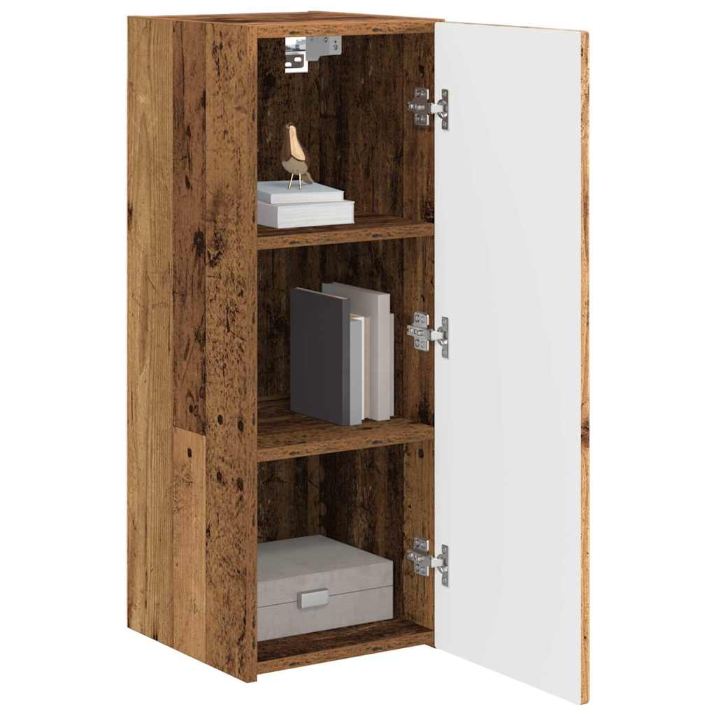 TV zidni ormar Staro drvo 30 x 31 x 80 cm Konstruirano drvo