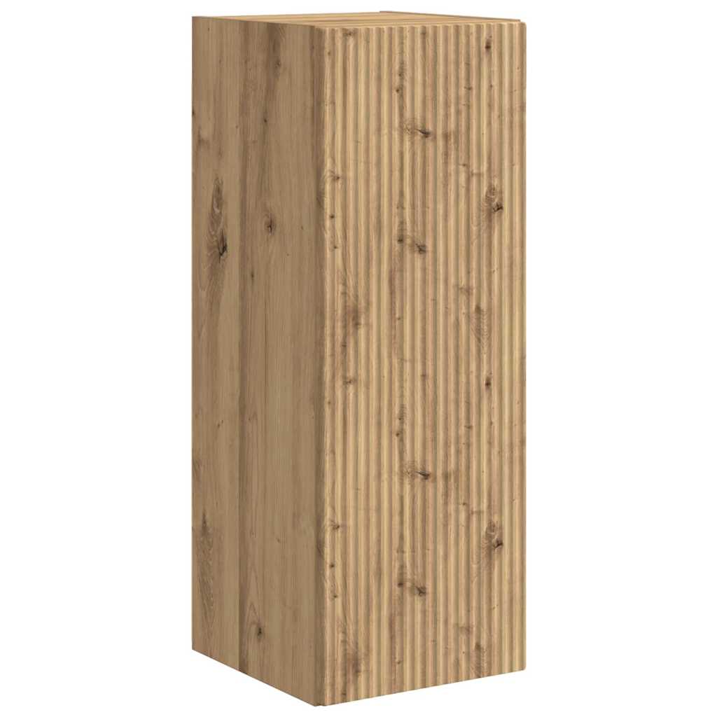 TV zidni ormar Zidne Umjetnička hrastovina 30 x 31 x 80 cm